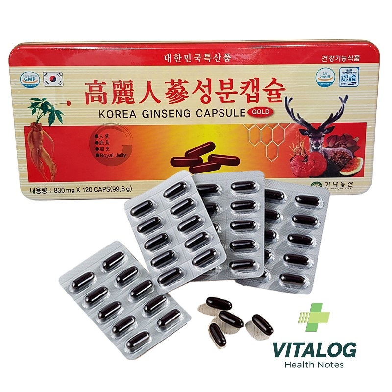 Đạm sâm nhung hươu linh chi Hàn - Vitalog Health - Công Ty Cổ Phần Giải Pháp Sức Khỏe Và Sắc Đẹp Thành Lộc